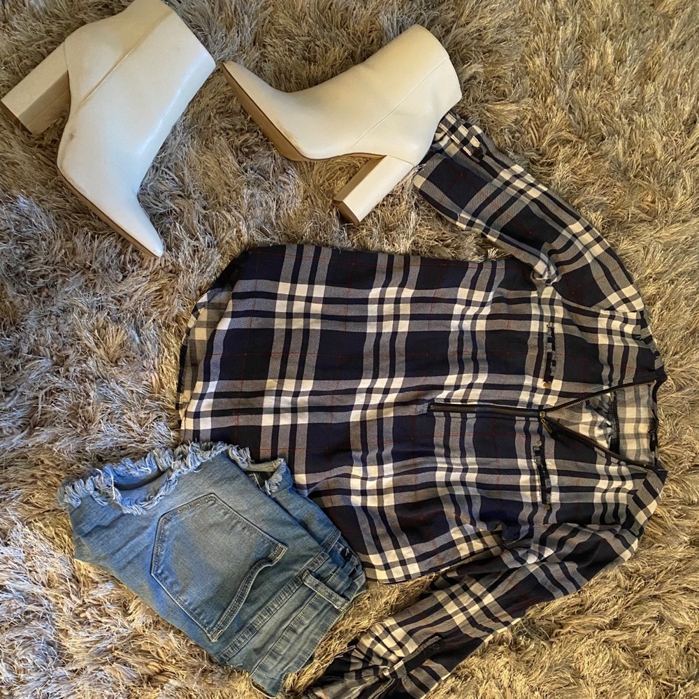 Plaid Flannel Shirt